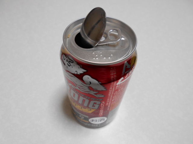 飲みかけの缶チューハイを炭酸が抜けないように保存する方法